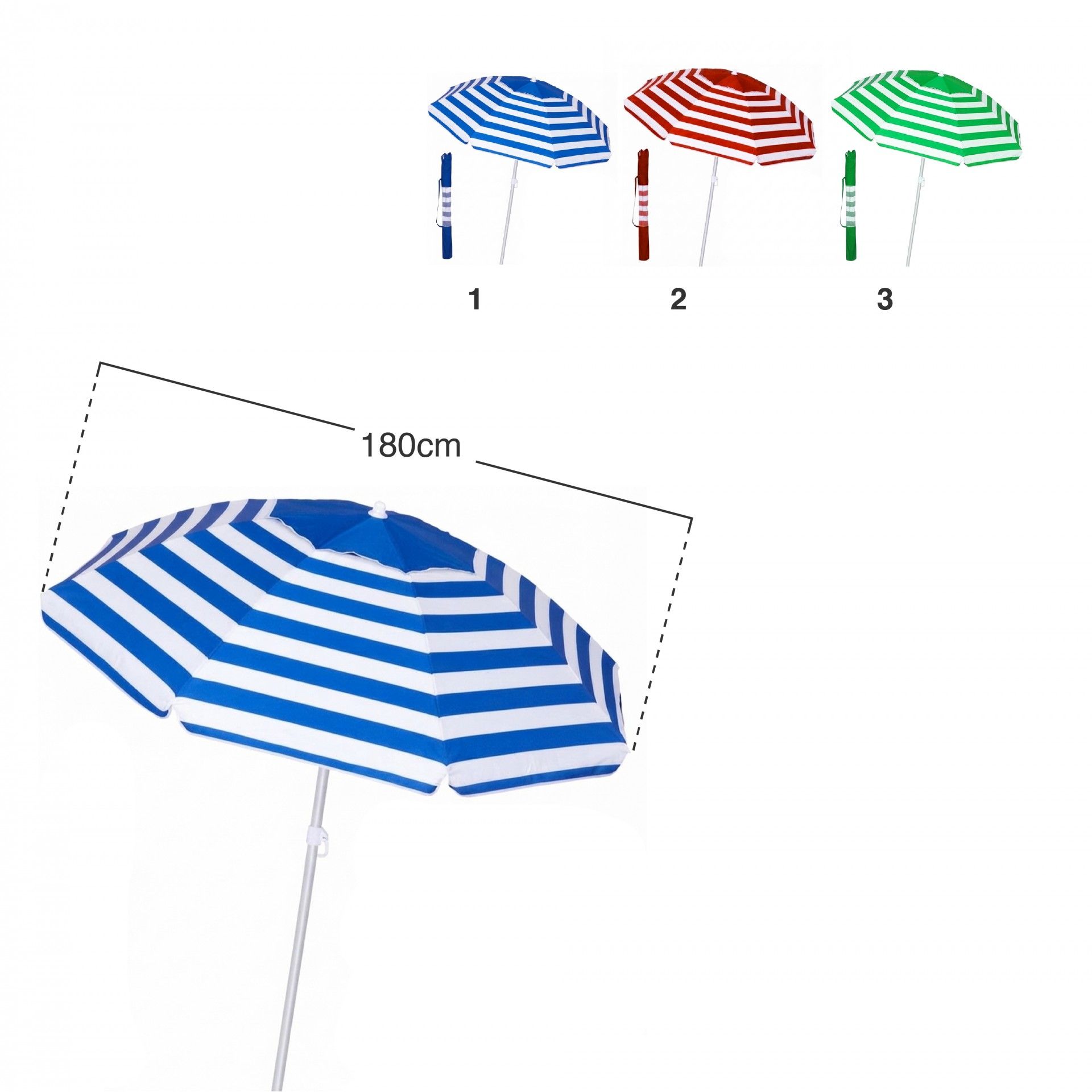 Guarda Sol Proteção Uv 180cm