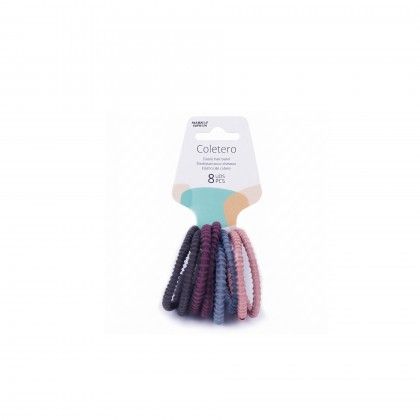 El�stico Cabelo 16cm Pack 8