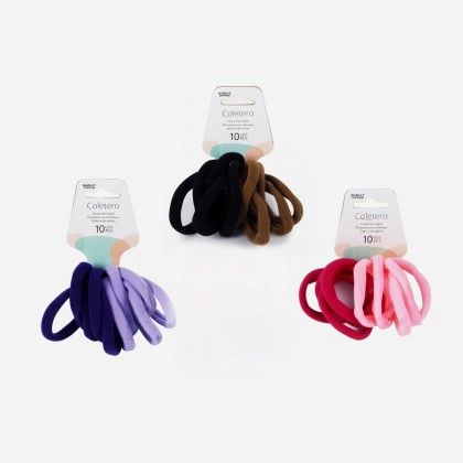 El�stico Cabelo Pack 10