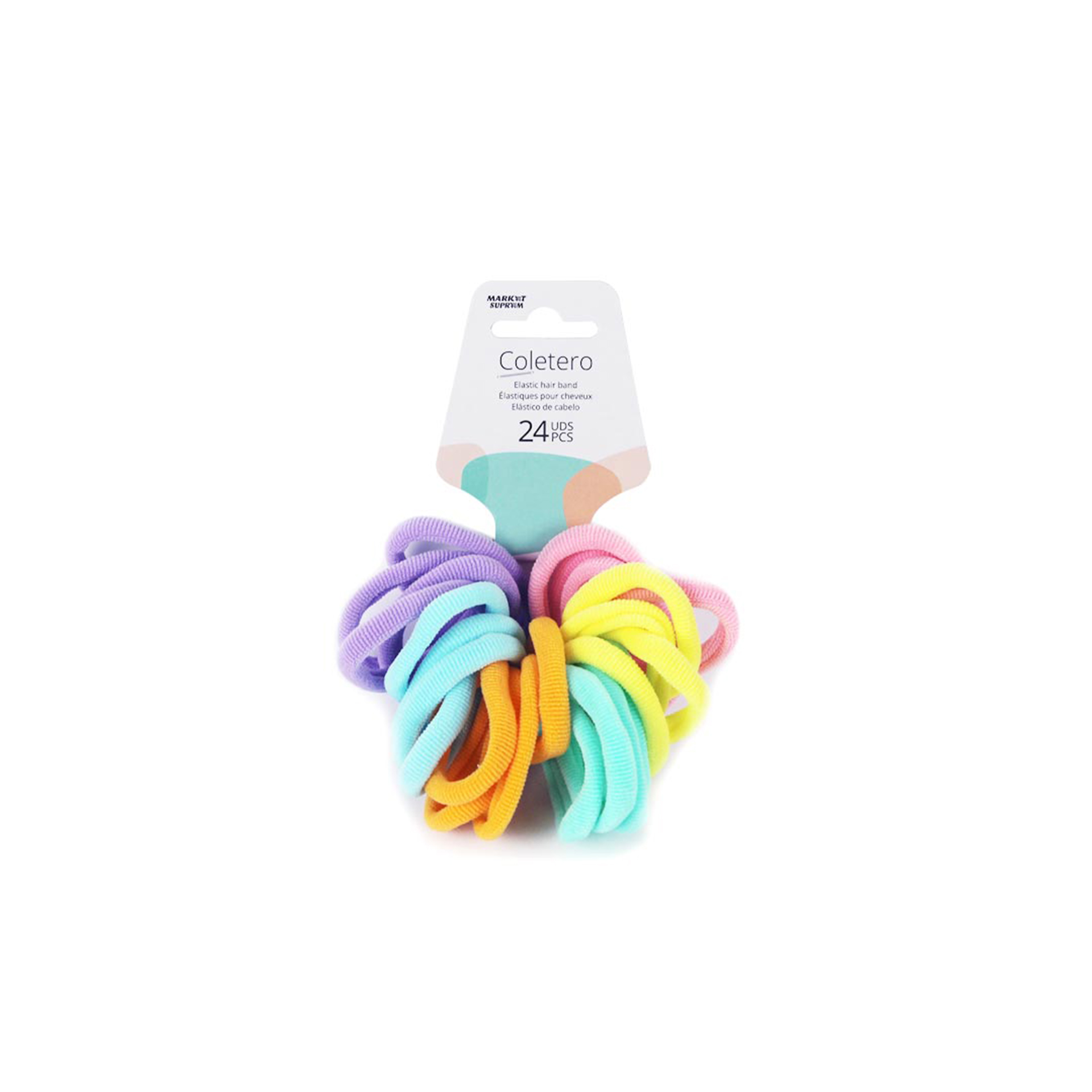 Elástico Cabelo Pack 24