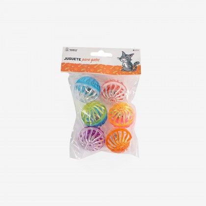 Brinquedo Gato 4cm Pack 6