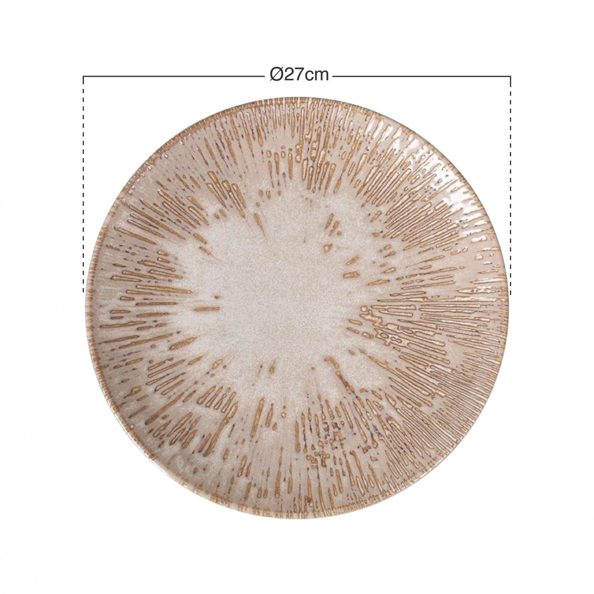 Prato Raso Gourmet Barroco I Ø27X2.5cm