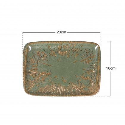 Bandeja Barroco II Retangular 23X16cm Bandeja Barroco II Retangular 23X16cm