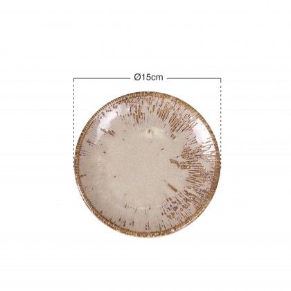 Prato Pão Gourmet Barroco I Ø15cm Prato Pão Gourmet Barroco I Ø15cm