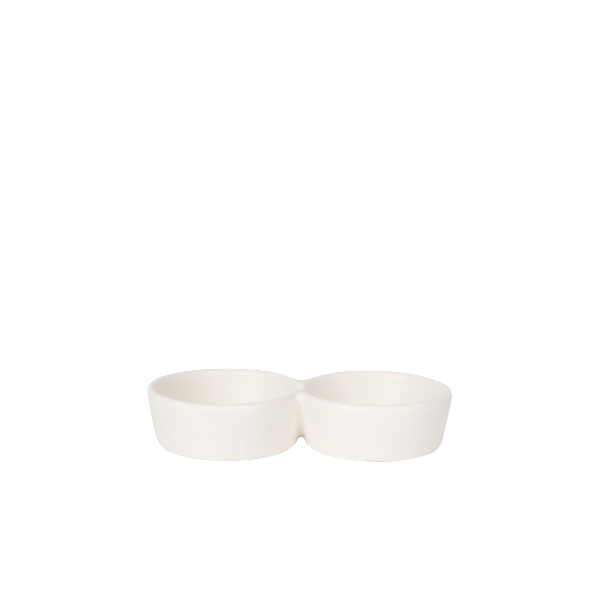 Tigela Dupla 16X8X3cm
