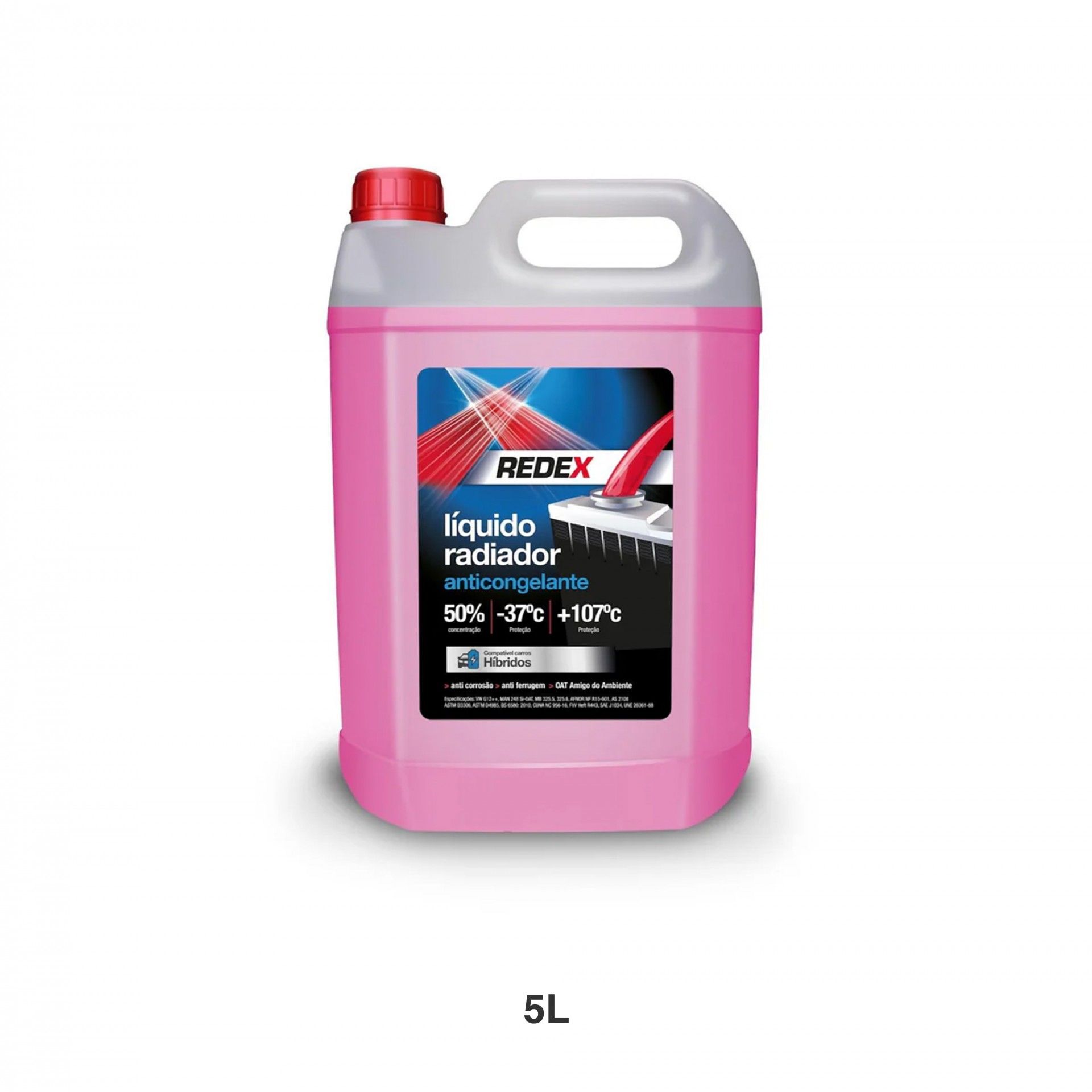 Anticongelante Radiador 50% Rosa 5000ml