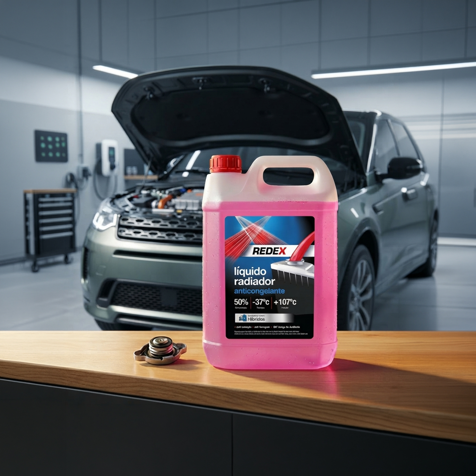 Anticongelante Radiador 50% Rosa 5000ml