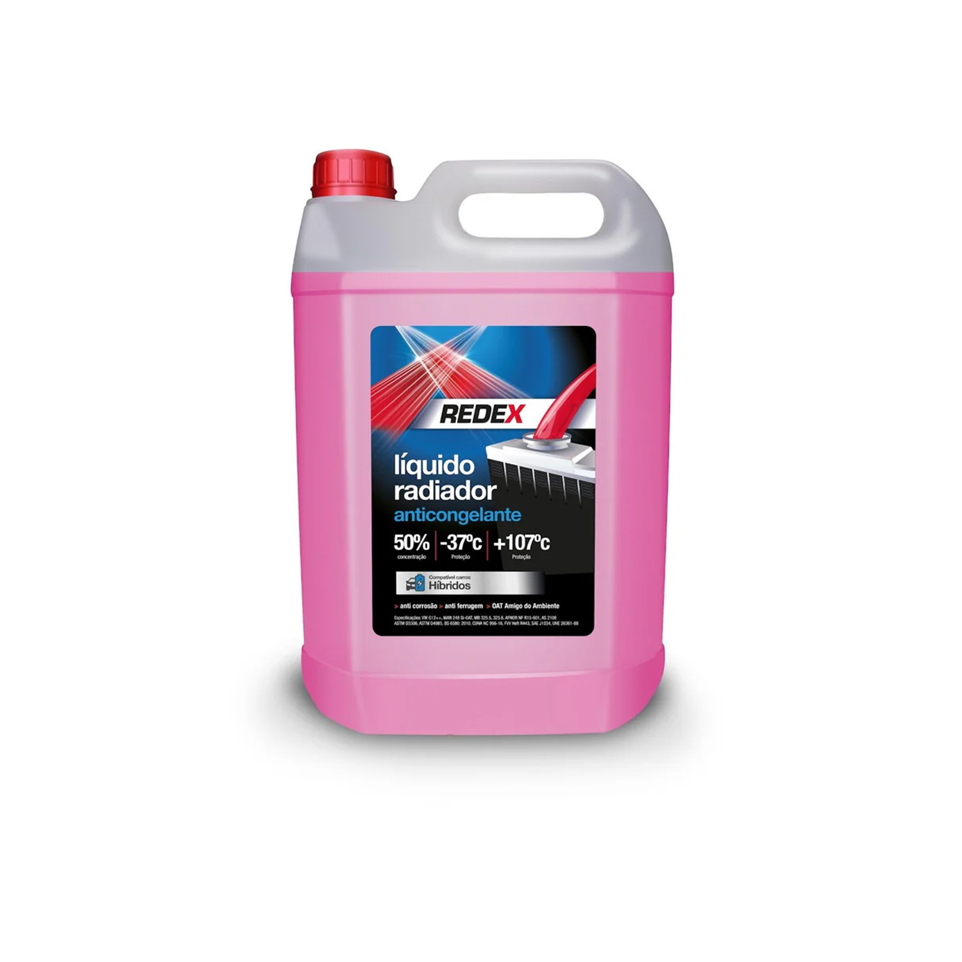 Anticongelante Radiador 50% Rosa 5000ml