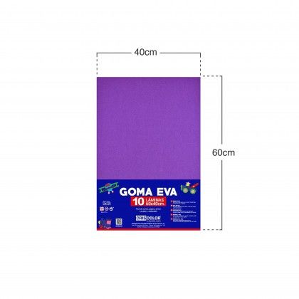 Folha Eva Violeta 40X60cm Folha Eva Violeta 40X60cm