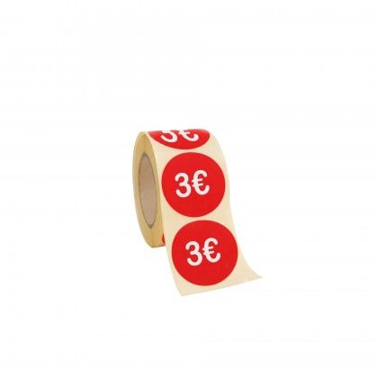 Rolo Etiqueta Preço 3.6cm Pack 400 Rolo Etiqueta Preço 3.6cm Pack 400