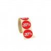 Rolo Etiqueta Promoção -20% 3.6cm Pack 400 Rolo Etiqueta Promoção -20% 3.6cm Pack 400