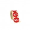 Rolo Com 400 Etiquetas Promoção -50% 3.6cm Rolo Com 400 Etiquetas Promoção -50% 3.6cm