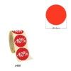 Rolo Etiqueta Promoção -10% 3.6cm Pack 400 Rolo Etiqueta Promoção -10% 3.6cm Pack 400