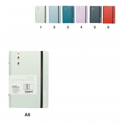 Caderno Apontamentos A6 40 Folhas