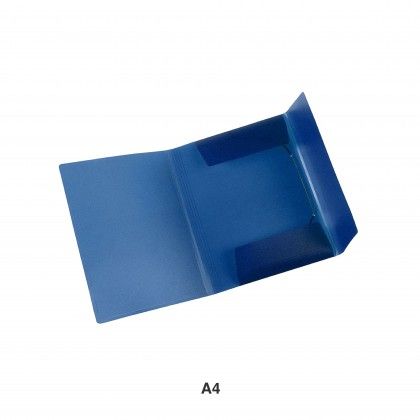 Capa El�sticos A4 Azul 247X320mm