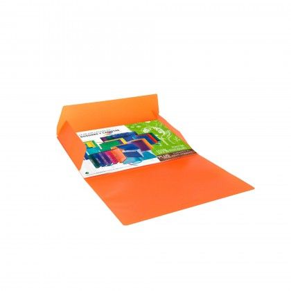 Capa El�sticos A4 Laranja 247X320mm