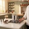 Cafeteira com Asa Inox Mafra Redonda Ø14cm Cafeteira com Asa Inox Mafra Redonda Ø14cm