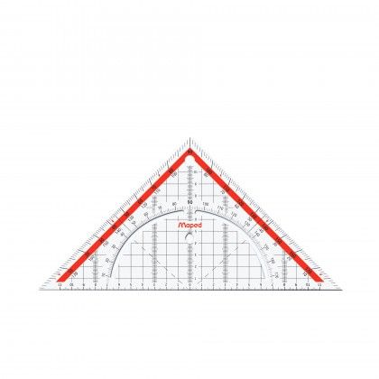 Esquadro Geom�trico Maped 26cm / 45�