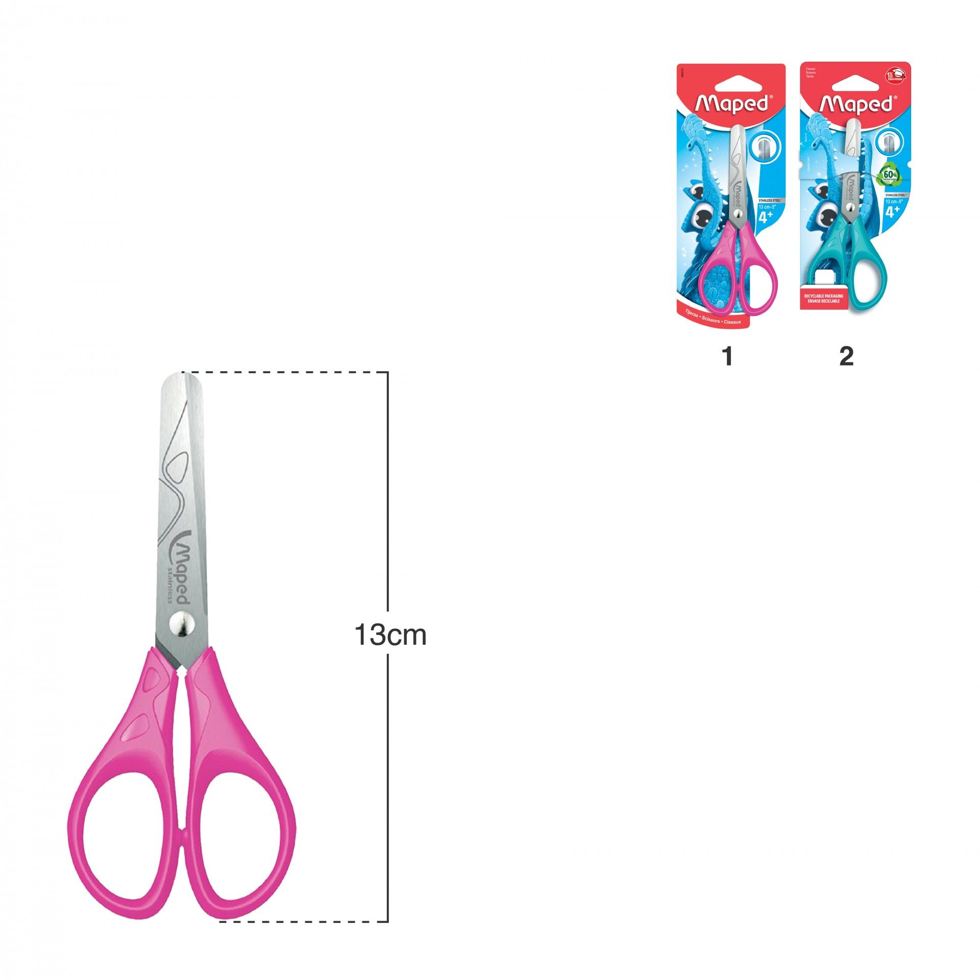 Tesoura Maped Essentials 13cm