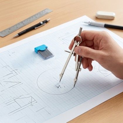 Caixa 10 Minas Para Compasso Maped