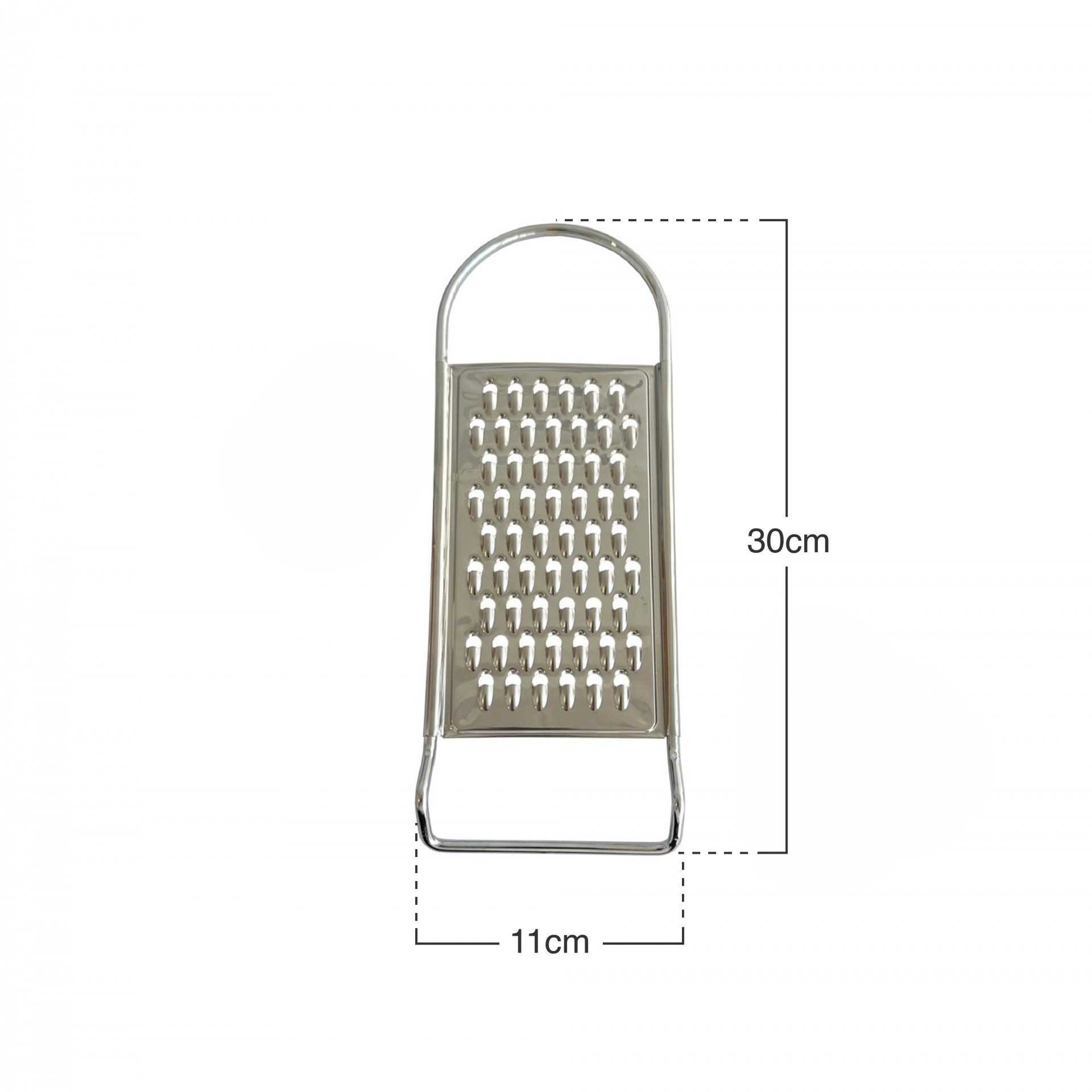 Raspador Inox Uma Face Jumbo 30cm
