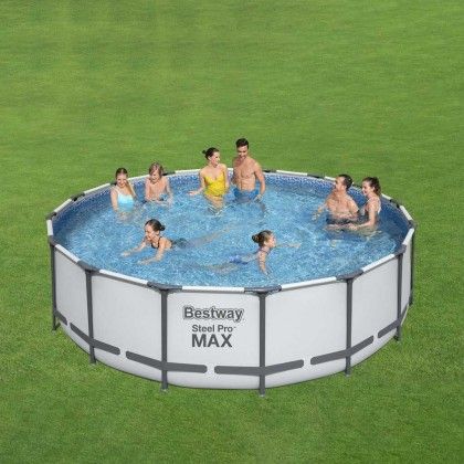 Piscina Steel Pro Max 488X122CM + Bomba Filtrar Piscina Steel Pro Max 488X122CM + Bomba Filtrar