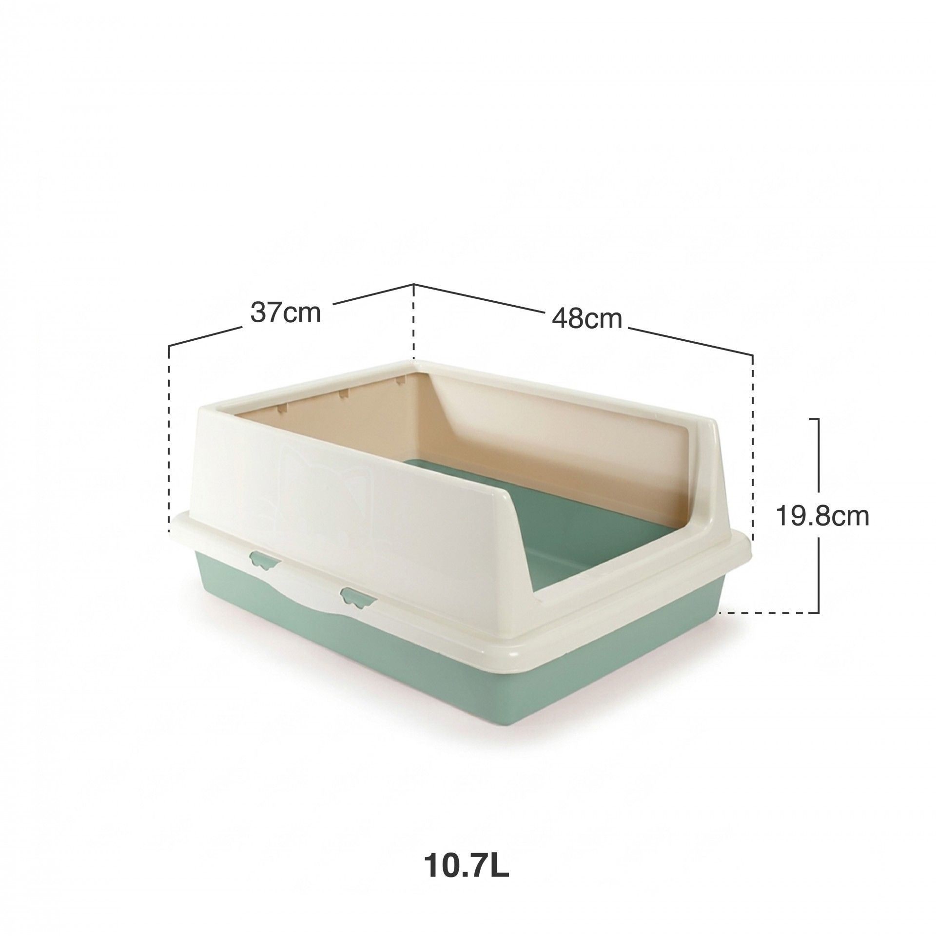 Caixa Areia Xl 10.7l 48X37X19.8cm