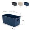 Cesto Multiusos Origami 5l 28.7X15.8X13cm Cesto Multiusos Origami 5l 28.7X15.8X13cm