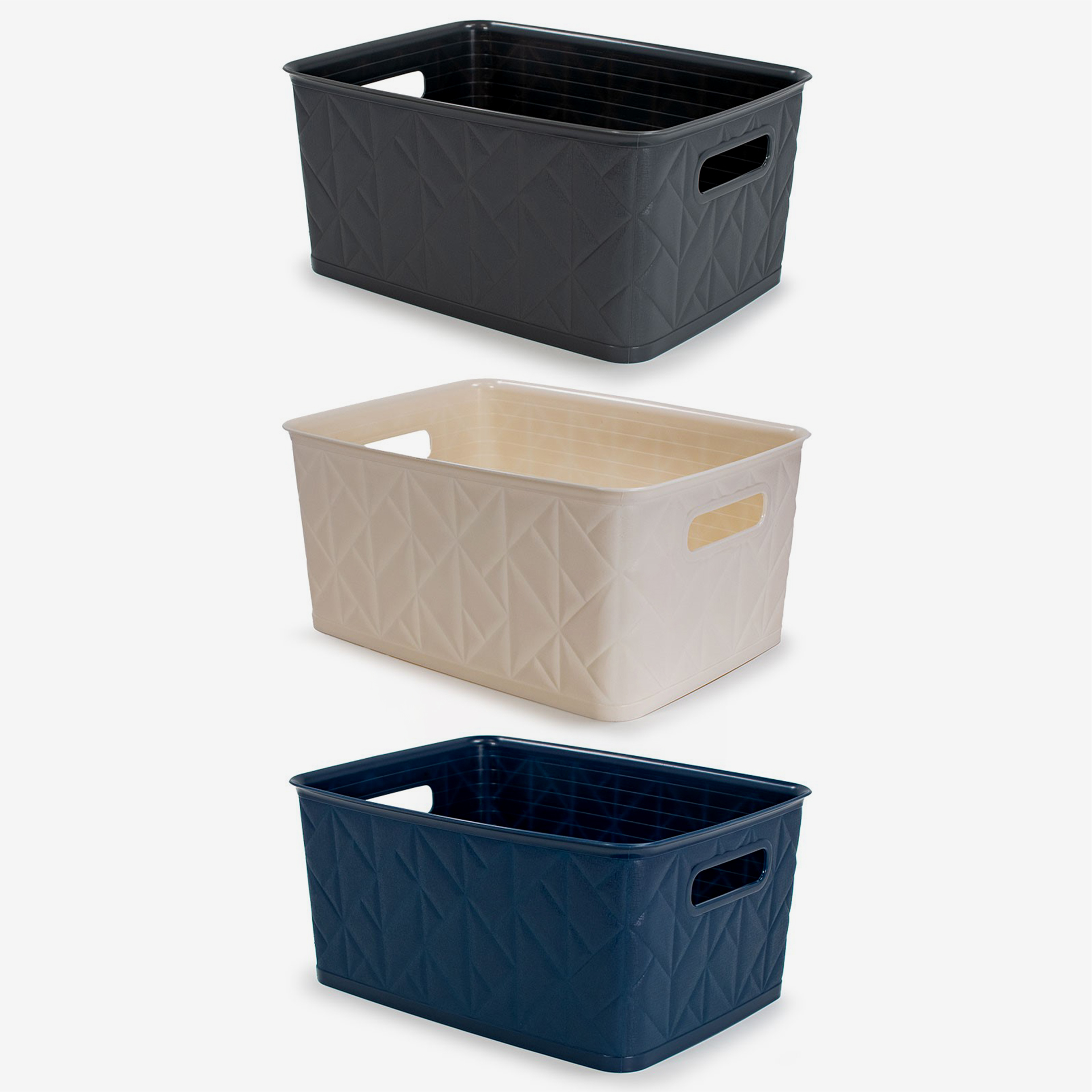 Cesto Multiusos Origami 10l 33X24.3X15.6cm