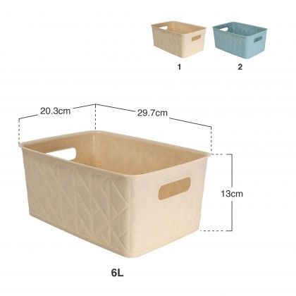 Cesto Multiusos Origami 6l 29.7X20.8X13cm Cesto Multiusos Origami 6l 29.7X20.8X13cm