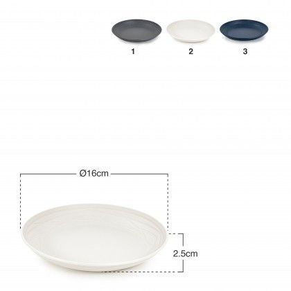 Prato Plástico Raso Nido Ø16cm Prato Plástico Raso Nido Ø16cm
