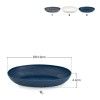 Travessa Pl�stica Oval Nido 1l 24.9X16.4X4.4cm