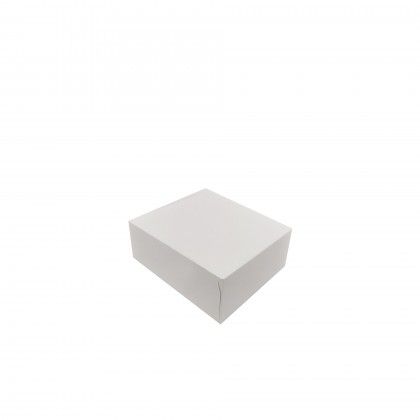 Caixa De Bolo Cartão Branco 13x11.5x5.5cm Pack 200 Caixa De Bolo Cartão Branco 13x11.5x5.5cm Pack 200