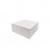 Caixa De Bolo Cartão Branco 24x24x10cm Pack 50 Caixa De Bolo Cartão Branco 24x24x10cm Pack 50