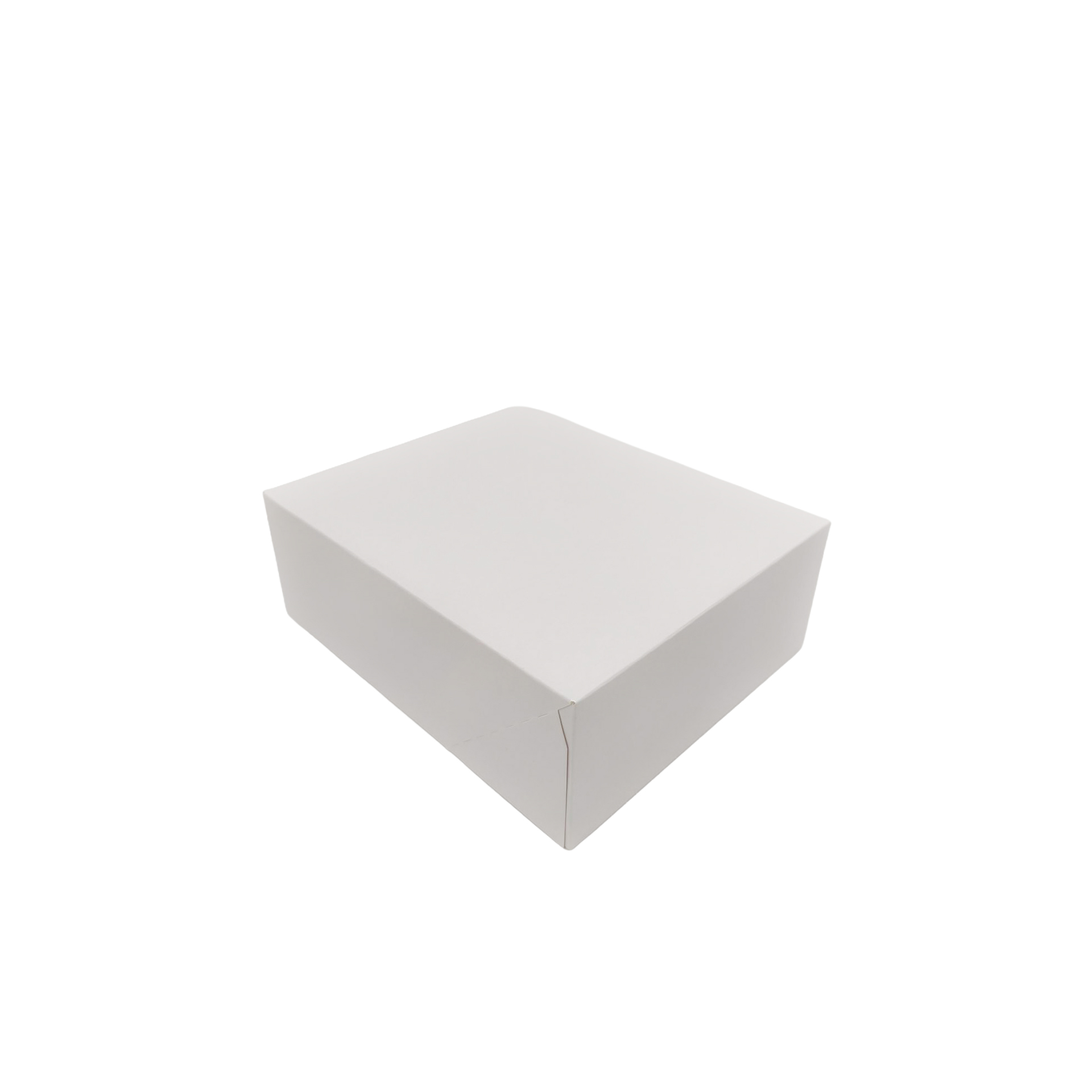 Caixa De Bolo Cartão Branco 20x16.5x7cm Pack 200