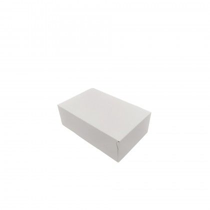 Caixa De Bolo Cartão Branco 19x12x6cm Pack 200 Caixa De Bolo Cartão Branco 19x12x6cm Pack 200