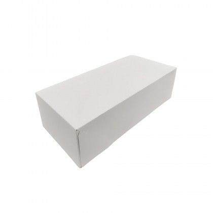 Caixa De Bolo Cartão Branco 35x16x10cm Pack 50 Caixa De Bolo Cartão Branco 35x16x10cm Pack 50