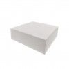 Caixa De Bolo Cart�o Branco 33x33x10cm Pack 50