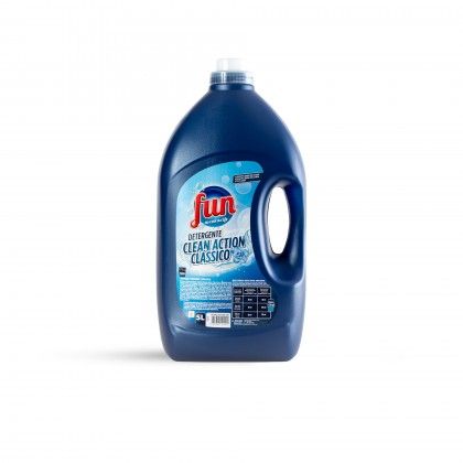 Detergente Roupa Fun Clean Action Clássico 5l Detergente Roupa Fun Clean Action Clássico 5l