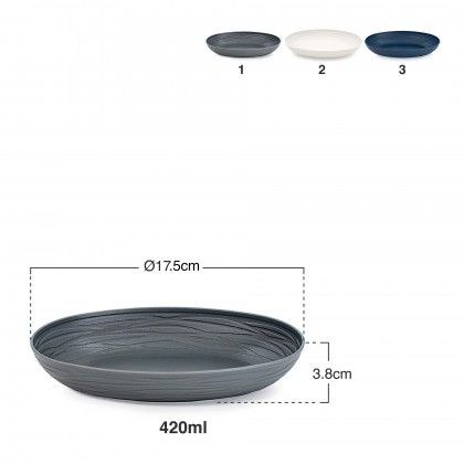 Travessa Pl�stico Oval Nido 420ml