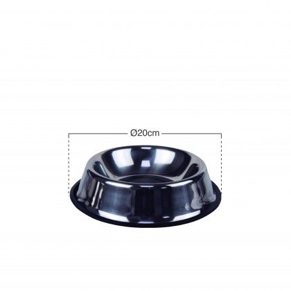 Comedouro Pet Inox Ø20cm Comedouro Pet Inox Ø20cm