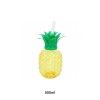 Copo Pl�stico Anan�s Com Palhinha 500ml