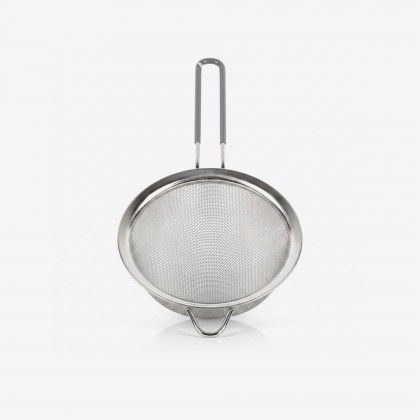 Coador Inox Com Cabo De Borracha 14cm