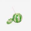 Copo Pl�stico Mel�ncia Com Palhinha 500ml