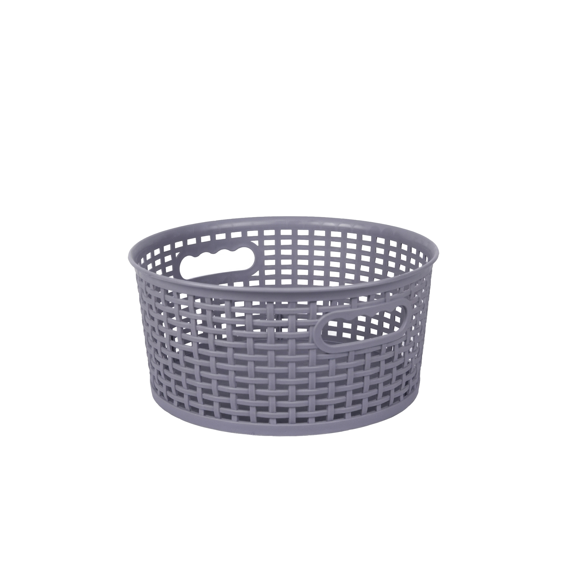 Cesta Redonda Plástico 3L 23.5X23.5X11cm