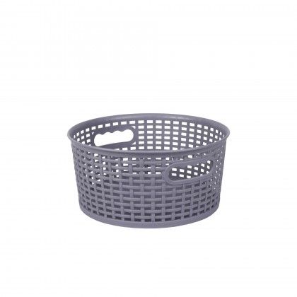 Cesta Redonda Plástico 3L 23.5X23.5X11cm Cesta Redonda Plástico 3L 23.5X23.5X11cm