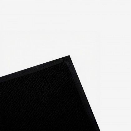 Avental Tela Pl�stico Pvc Preto 67X91cm