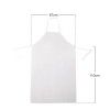 Avental Tela Plástico Pvc Branco 67X110cm Avental Tela Plástico Pvc Branco 67X110cm