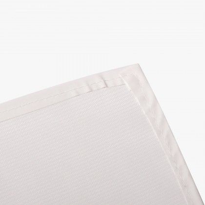 Avental Tela Plástico Pvc Branco 67X110cm Avental Tela Plástico Pvc Branco 67X110cm