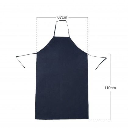 Avental Tela Pl�stico Pvc Azul 67X110cm